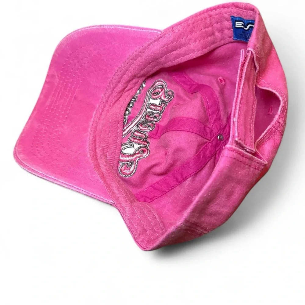 NEW ESY Cheers Boston Vintage 80s Faded Pink Dad Baseball Cap — OS